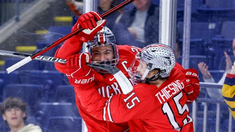 Ohio State blows out Harvard in NCAA hockey tournament, 8-1